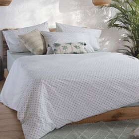 Σετ Σεντόνια Donter 26 Ecru/Green200x270 Διπλά Nef-Nef Homeware