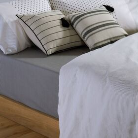 Σετ Σεντόνια Donter 26 Ecru/Anthracite  Υπέρδιπλο 240x270+(160x200+35)κατωσέντονο με λάστιχο Nef-Nef HomewareΣετ Σεντόνια Donter 26 Ecru/Anthracite  Υπέρδιπλο 240x270+(160x200+35)κατωσέντονο με λάστιχο Nef-Nef Homeware