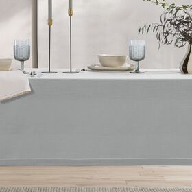 Τραπεζομάντηλο Ροτόντα Steady L.Grey D.180cm Nef-Nef Homeware