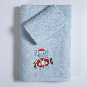 Σετ 2τμχ.Βρεφικές Πετσέτες Super Boy Nef-Nef Homeware