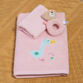 Σετ 2τμχ.Βρεφικές Πετσέτες Spring Happiness Nef-Nef Homeware