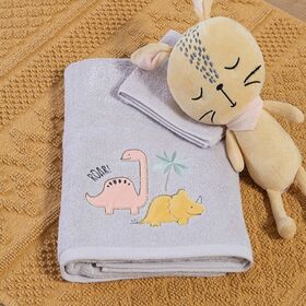 Σετ 2τμχ Πετσέτες Dinosaur Art Nef-Nef Homeware