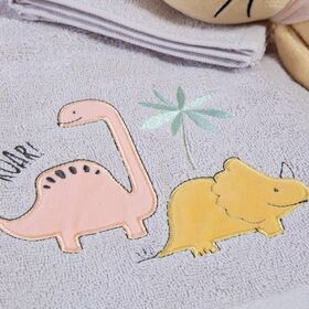 Σετ 2τμχ Πετσέτες Dinosaur Art Nef-Nef Homeware