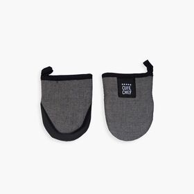 Γάντι Κουζίνας Σετ 2τμχ. Lorin Black Nef-Nef Homeware