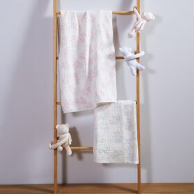 Κουβέρτα με Αρκουδάκι Teddy Beige 75x100 Nef-Nef Homeware