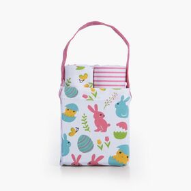 Τσαντάκι με Ποτηρόπανα Σετ 2τμχ. EASTER EGGS Nef-Nef Homeware