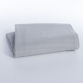Κουβέρτα Cool L.Grey Πικέ Υπέρδιπλη 2.20x2.40 Nef-Nef Homeware