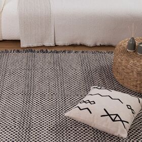 Χαλί Athena Black  140x200 Nef-Nef Homeware