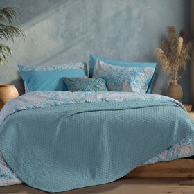 Κουβέρτα πικέ Elmer Aqua 230x240 Nef-Nef Homeware
