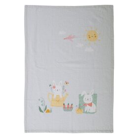 Βρεφική Κουβέρτα Πικέ Κούνιας Pic Nic Together 110x150 Nef-Nef Homeware