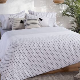 Σετ Σεντόνια Donter 26 Ecru/Anthracite 200x270 Διπλά Nef-Nef Homeware