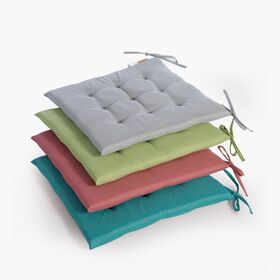 Μαξιλάρι Καρέκλας Samba L.Grey 40x40x3 Nef-Nef Homeware