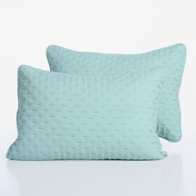 Σετ 2τμχ.Μαξιλαροθήκες Adelle Green 52x72 Nef-Nef Homeware