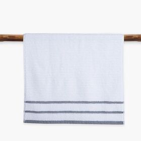 Σετ 2τμχ.Πετσέτες Stern White προσώπου 50x90 + σώματος 70x140 Nef-Nef Homeware