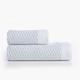 Σετ 2τμχ.Πετσέτες Sailing White προσώπου 50x90 + σώματος 70x140 Nef-Nef Homeware