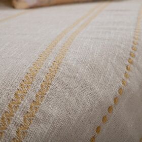 Ριχτάρι Διθέσιο Breeze Natural/Yellow 180x250 Nef-Nef Homeware