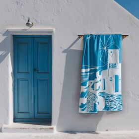 Πετσέτα Θαλάσσης My Island Blue 80x160 Nef-Nef Homeware