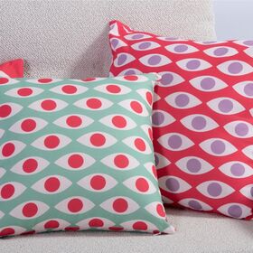 Διακοσμητική Μαξιλαροθήκη Option Fuchsia 40x40 Nef-Nef Homeware