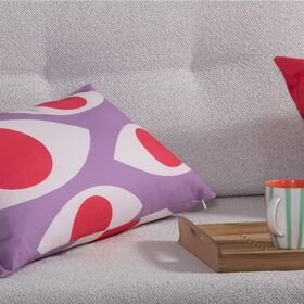Διακοσμητική Μαξιλαροθήκη High Option Purple 55x35 Nef-Nef Homeware