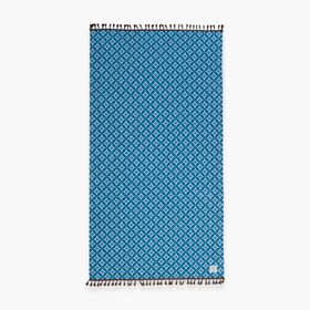 Πετσέτα Θαλάσσης Sparkle Fringes Denim 90x170 Nef-Nef Homeware