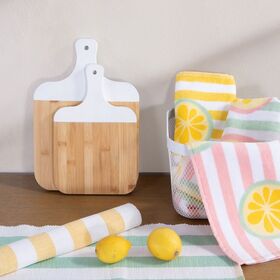 Ξύλο Κοπής Σετ 2τμχ. Fred White Nef-Nef Homeware