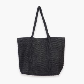 Τσάντα Θαλάσσης Bella Black 48x34x34x14 Nef-Nef Homeware