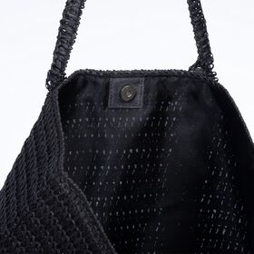 Τσάντα Θαλάσσης Bella Black 48x34x34x14 Nef-Nef Homeware