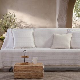 Ριχτάρι Τριθέσιο Ishmar Beige 170x300 Nef-Nef Homeware