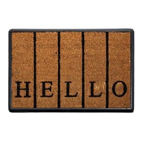 Πατάκι Hello ρίγα 40x60 TRAY Sidirela