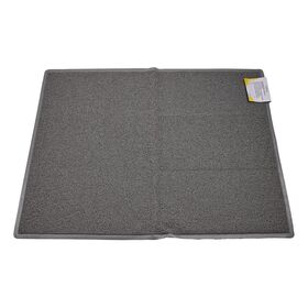 Πατάκι Εισόδου Πλαστικό 60x90 Ματζικ Grey Sidirela