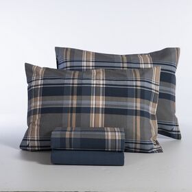 Σετ Σεντόνια  Nautica Nau Surface Denim Υπέρδιπλα 240x270 Nef-Nef Homeware