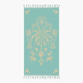 Πετσέτα Oriental Aqua 80x160 Nef-Nef Homeware