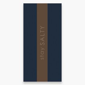 Πετσέτα Stay Salty Blue/brown 80x160 Nef-Nef Homeware