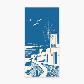 Πετσέτα My Island Blue 80x160 Nef-Nef Homeware