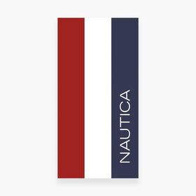 Πετσέτα Nau Way Up Red/White 80x160 Nef-Nef Homeware