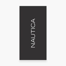 Πετσέτα Nau Logo Black 80x160 Nef-Nef Homeware