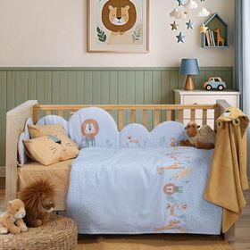 Σετ Σεντόνια Κούνιας Βρεφικά Wild Company 120x170 Nef Nef Homeware
