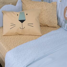 Σετ Σεντόνια Κούνιας Βρεφικά Wild Company 120x170 Nef Nef Homeware