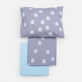 Σετ Σεντόνια Κούνιας 120x170 Βρεφικά Elephants Nef Nef Homeware