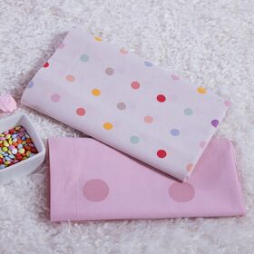 Σετ Σεντόνια Λίκνου Βρεφικά 2τεμ. Baby Dots  Ecru/Pink 70x120 Nef Nef Homeware