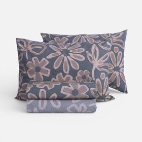 Σετ Σεντόνια Harmony Grey 200x270 Διπλά Nef Nef Homeware