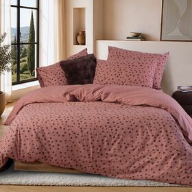 Σετ Σεντόνια Trust Dusty Rose 200x270 Διπλά Nef Nef Homeware