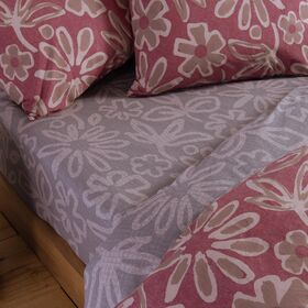 Σετ Σεντόνια Harmony Bordo 240x270 Υπέρδιπλα Nef Nef Homeware