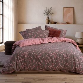 Σετ Παπλωματοθήκη Floriva Brown 240x230 Υπέρδιπλη Nef Nef HomewareΣετ Παπλωματοθήκη Floriva Brown 240x230 Υπέρδιπλη Nef Nef Homeware