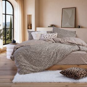 Σετ Παπλωματοθήκη Wild Beige 240x230 Υπέρδιπλη Nef Nef Homeware