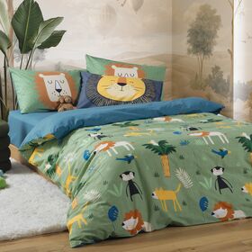 Σετ Σεντόνια Παιδικά Μονά Jungle Mania 170x260 Nef Nef Homeware