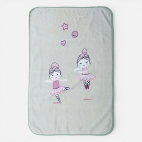 Κουβέρτα Βρεφική Αγκαλιάς Ballerine World 75x100 Nef Nef Homeware