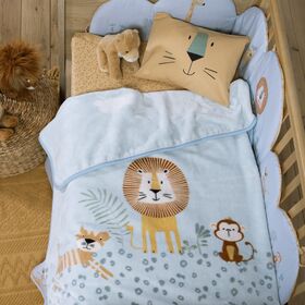 Κουβέρτα Βρεφική Κούνιας Wild Company 100x140 Nef Nef Homeware