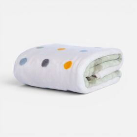 Κουβέρτα Βρεφική Κούνιας Baby Dots Green 100x140 Nef Nef Homeware