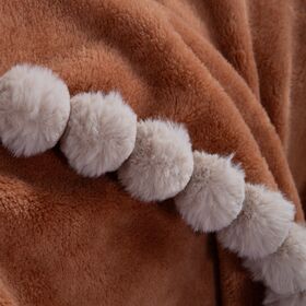 Κουβερτάκι Καναπέ Pompozia Camel 130x180 Nef Nef Homeware